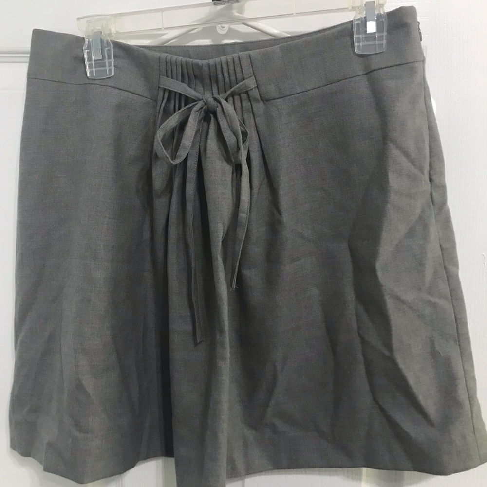 Gap gray dress skirt, 6